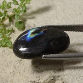 Spectrolite Gemstone in 20 x 12.9 mm Size for Sale, Spectrolite Stone in Multicolor Color