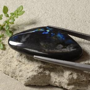 Spectrolite Gemstone in 36.3 x 17.5 mm Size for Sale, Spectrolite Stone in Multicolor Color