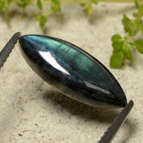 Spectrolite Gemstone in 15.8 x 6 mm Size for Sale, Spectrolite Stone in Multicolor Color