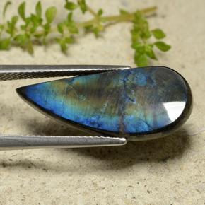 Spectrolite Gemstone in 26.1 x 10.8 mm Size for Sale, Spectrolite Stone in Multicolor Color