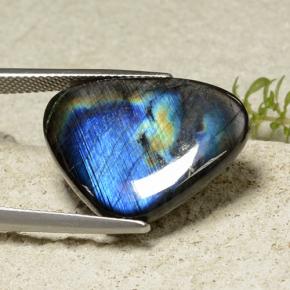 Spectrolite Gemstone in 22.5 x 17.1 mm Size for Sale, Spectrolite Stone in Multicolor Color