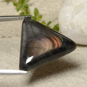 Spectrolite Gemstone in 17.2 x 15.7 mm Size for Sale, Spectrolite Stone in Multicolor Color