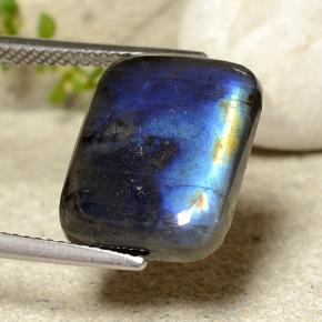 Spectrolite Gemstone in 15.2 x 11.8 mm Size for Sale, Spectrolite Stone in Multicolor Color