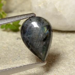 Spectrolite Gemstone in 10 x 7 mm (calibrated) Size for Sale, Spectrolite Stone in Multicolor Color