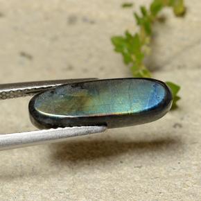 Spectrolite Gemstone in 15.8 x 5.2 mm Size for Sale, Spectrolite Stone in Multicolor Color