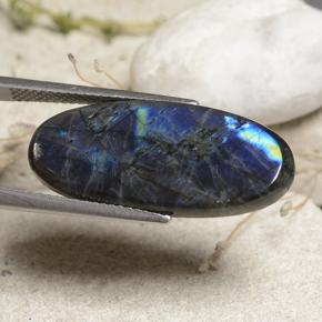 Spectrolite Gemstone in 26.9 x 11.9 mm Size for Sale, Spectrolite Stone in Multicolor Color
