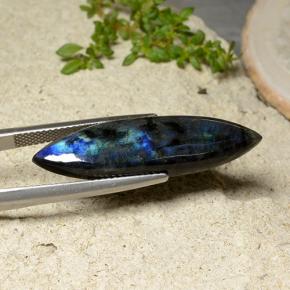 Spectrolite Gemstone in 32.5 x 9 mm Size for Sale, Spectrolite Stone in Multicolor Color