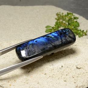 Spectrolite Gemstone in 36.7 x 11.4 mm Size for Sale, Spectrolite Stone in Multicolor Color