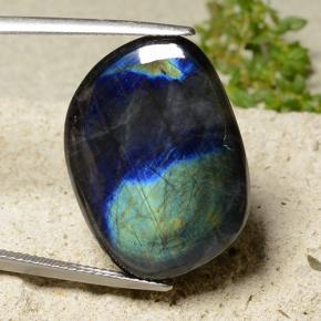 18.1ct Fancy Cabochon Multicolor Spectrolite Gem for sale 18.1ct Fancy Cabochon Multicolor Spectrolite Gem (ID: 483416)
