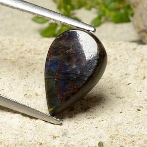 Spectrolite Gemstone in 13.7 x 8.8 mm Size for Sale, Spectrolite Stone in Multicolor Color