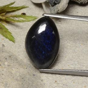 4.59 ct Multicolor Spectrolite Gemstone, Spectrolite Gem in Fancy Cabochon Shape for Sale.