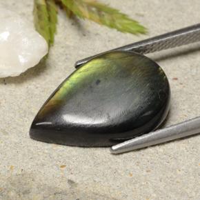 Spectrolite Gemstone in 16.9 x 11.1 mm Size for Sale, Spectrolite Stone in Multicolor Color