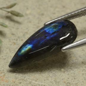 Spectrolite Gemstone in 17.4 x 7.8 mm Size for Sale, Spectrolite Stone in Multicolor Color