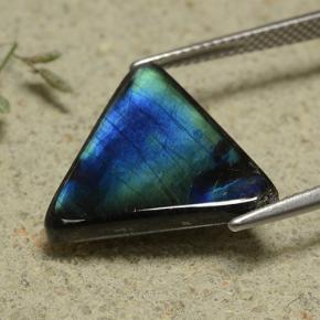 Spectrolite Gemstone in 17.8 x 15.8 mm Size for Sale, Spectrolite Stone in Multicolor Color