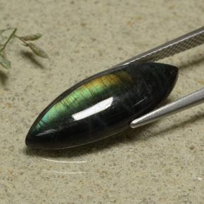 Spectrolite Gemstone in 23.3 x 8.7 mm Size for Sale, Spectrolite Stone in Multicolor Color