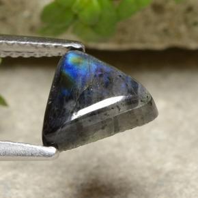 Spectrolite Gemstone in 7.6 x 8.1 mm Size for Sale, Spectrolite Stone in Multicolor Color