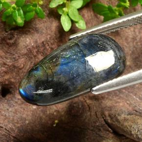 Spectrolite Gemstone in 18.5 x 9.6 mm Size for Sale, Spectrolite Stone in Multicolor Color