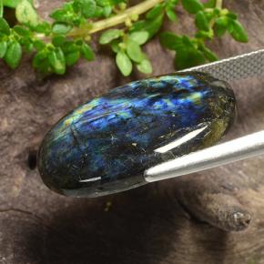 Spectrolite Gemstone in 23.8 x 14 mm Size for Sale, Spectrolite Stone in Multicolor Color