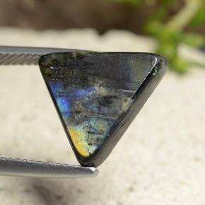 Spectrolite Gemstone in 15.2 x 13.6 mm Size for Sale, Spectrolite Stone in Multicolor Color