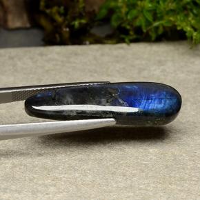 Spectrolite Gemstone in 32.2 x 8.9 mm Size for Sale, Spectrolite Stone in Multicolor Color