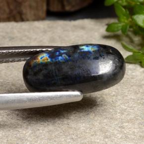 Spectrolite Gemstone in 14.5 x 6.9 mm Size for Sale, Spectrolite Stone in Multicolor Color