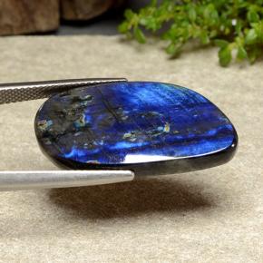 Spectrolite Gemstone in 27.6 x 14.2 mm Size for Sale, Spectrolite Stone in Multicolor Color