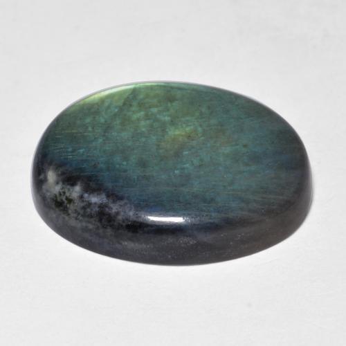 Spectrolite Gemstone in 17.8 x 13.6 mm Size for Sale, Spectrolite Stone in Multicolor Color