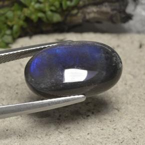 Spectrolite Gemstone in 20.1 x 12.4 mm Size for Sale, Spectrolite Stone in Multicolor Color