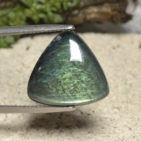 9.6ct Trillion Cabochon Multicolor Spectrolite for sale thumb image of 9.6ct Trillion Cabochon Multicolor Spectrolite (ID: 494253)