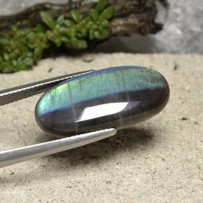 Spectrolite Gemstone in 25.6 x 12.4 mm Size for Sale, Spectrolite Stone in Multicolor Color