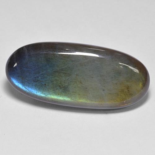 Spectrolite Gemstone in 26.9 x 12 mm Size for Sale, Spectrolite Stone in Multicolor Color