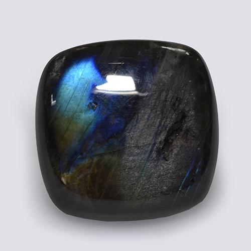 Spectrolite Gemstone in 18.9 x 18.7 mm Size for Sale, Spectrolite Stone in Multicolor Color
