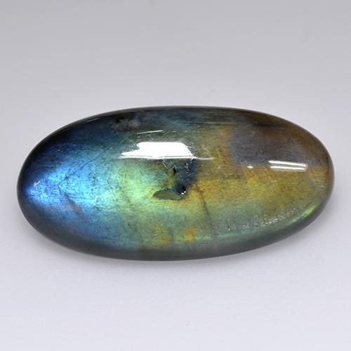 Spectrolite Gemstone in 26.7 x 13 mm Size for Sale, Spectrolite Stone in Multicolor Color