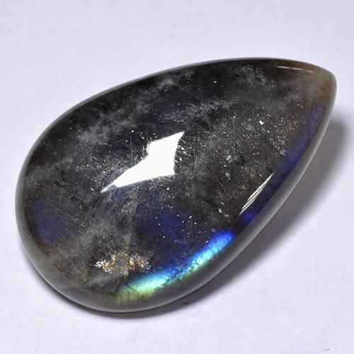 Spectrolite Gemstone in 24 x 15.2 mm Size for Sale, Spectrolite Stone in Multicolor Color