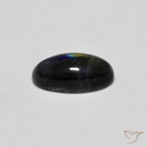 Spectrolite Gemstone in 8.1 x 4.1 mm Size for Sale, Spectrolite Stone in Multicolor Color