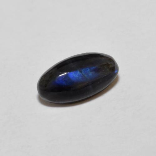 Spettrolite Ovale cabochon da 0,57 ct dalla Finlandia, dimensione 7,9 x 4,2mm, purezza Opaque, pietra preziosa naturale non trattati, spettrolite 1pc in colore Multicolore, durezza Mohs di 6 - 6,5, Photo A