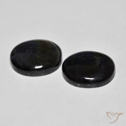 Spectrolite Gemstones in 10 x 8 mm (calibrated) Size for Sale, Spectrolite Stones in Multicolor Color