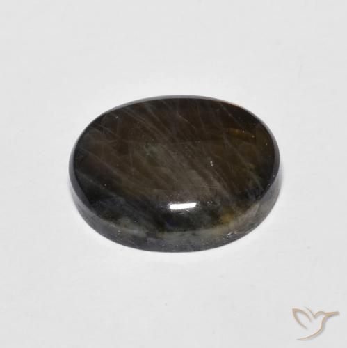 Spectrolite Gemstone in 10 x 8 mm (calibrated) Size for Sale, Spectrolite Stone in Multicolor Color