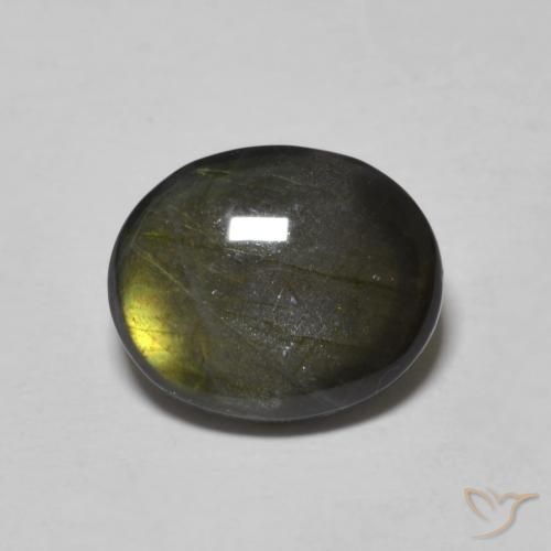 2.16 ct Oval Spectrolite, 10 x 8.2 mm From Finland, Photo A