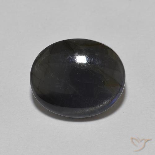 10 x 8,4mm Spettrolite multicolore taglio ovale dalla Finlandia, peso di 2,17 ct, pietra preziosa naturale non trattati in purezza Opaque, 1 pezzo Spettrolite Ovale cabochon - Colore: Multicolore, durezza Mohs di 6 - 6,5 , Photo A