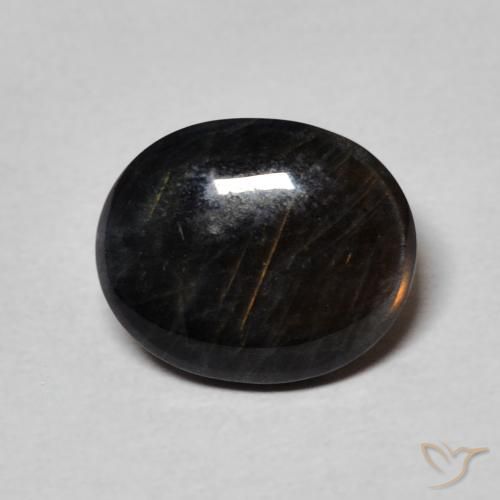 2.29 ct Oval Spectrolite, 10 x 8.3 mm From Finland, Photo A