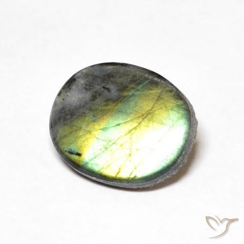 1.83ct Natural Multicolor Spectrolite, Oval, Opaque
