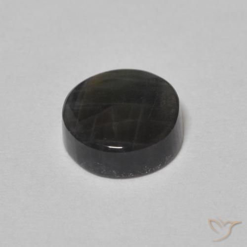 Spectrolite Gemstone in 7 mm (calibrated) Size for Sale, Spectrolite Stone in Multicolor Color