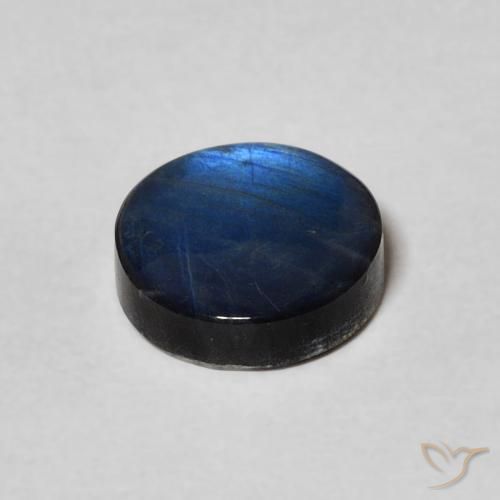 Spectrolite Gemstone in 9 mm (calibrated) Size for Sale, Spectrolite Stone in Multicolor Color