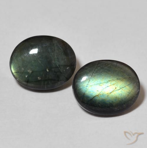 4.26ctw Natural Multicolor Spectrolite, Oval, Opaque
