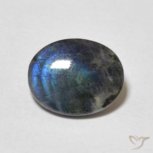 1.92ct Natural Multicolor Spectrolite, Oval, Opaque