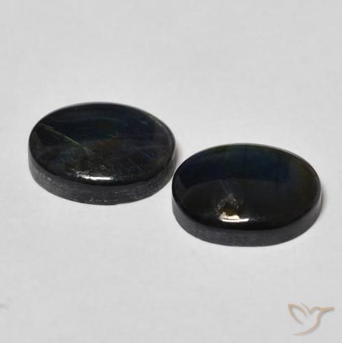 Spectrolite Gemstones in 10 x 8 mm (calibrated) Size for Sale, Spectrolite Stones in Multicolor Color