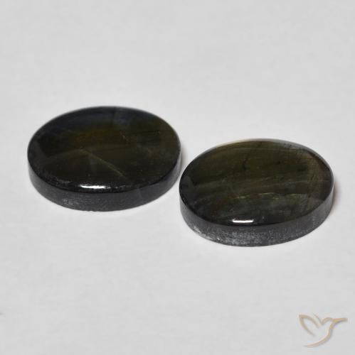 Spectrolite Gemstones in 10 x 8 mm (calibrated) Size for Sale, Spectrolite Stones in Multicolor Color