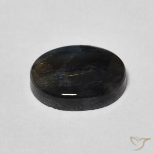 Spectrolite Gemstone in 10 x 8 mm (calibrated) Size for Sale, Spectrolite Stone in Multicolor Color