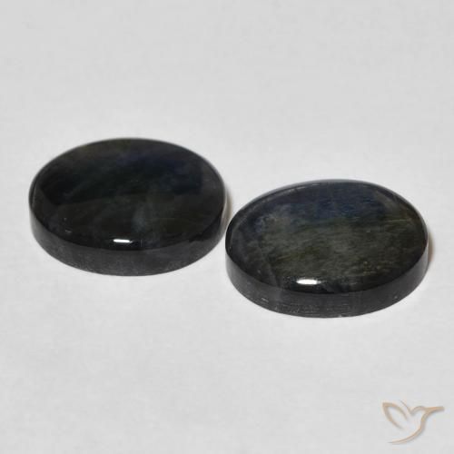 Spectrolite Gemstones in 10 x 8 mm (calibrated) Size for Sale, Spectrolite Stones in Multicolor Color